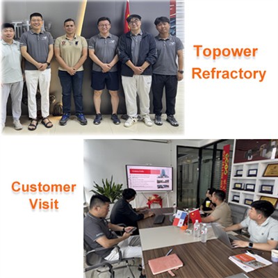 Topower eldföst móttaka Panama viðskiptavinur Veldu Silicon Carbid